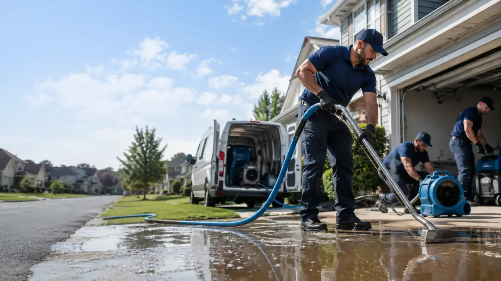 Flood Damage Restoration in Sanders, AZ